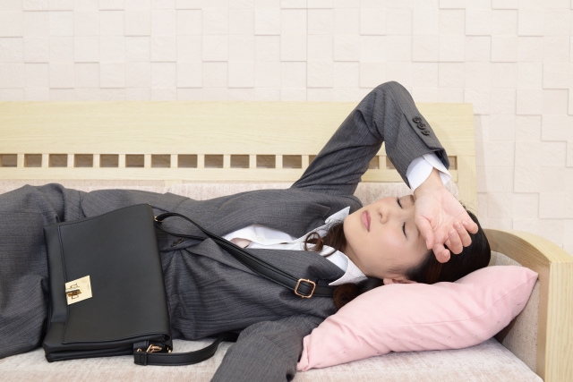 ストレス不調からくる疲れ