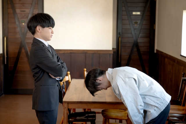 ミスをしたら迅速に謝罪する