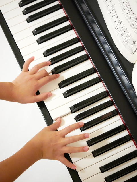 子供のピアノ教室への同行