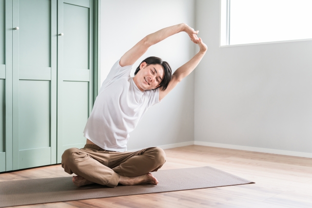 ストレッチで体を整える